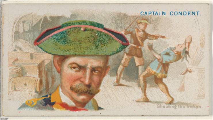 Captain Condent Shooting The Indian