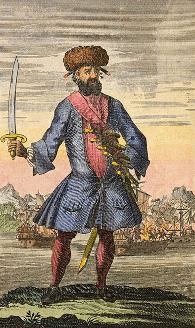 Picture Of Blackbeard The Most Notorious Pyrate