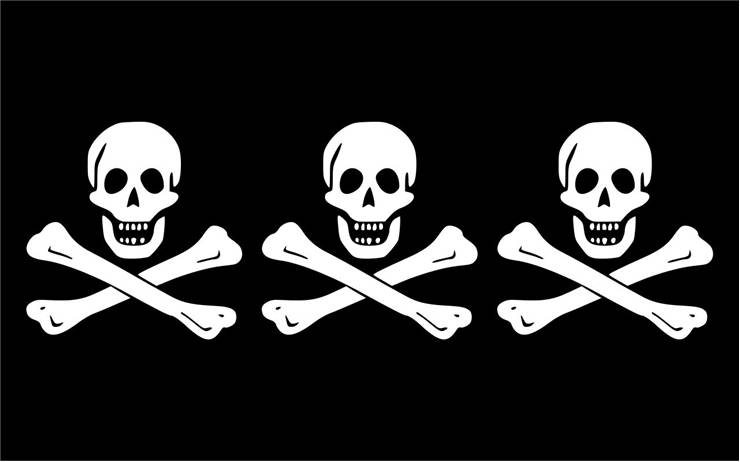 Picture Of Flag Of Pirate Christopher Condent