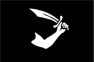 Picture Of Flag Of Pirate Thomas Tew