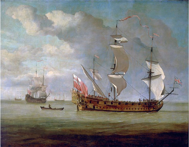 Picture Of Galley Frigate 1670