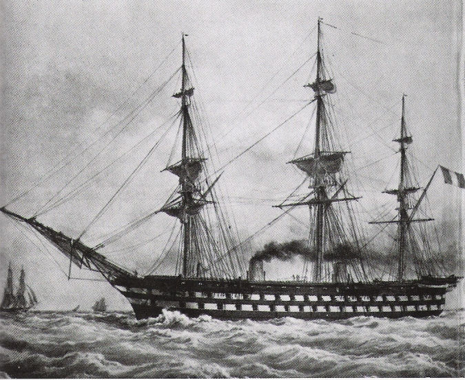 Picture Of Ship Of The Line Battleship