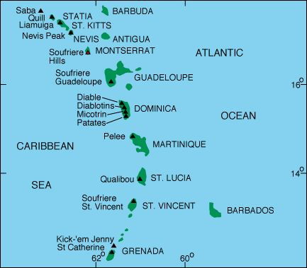 Picture Of The Caribbean Islands West Indies