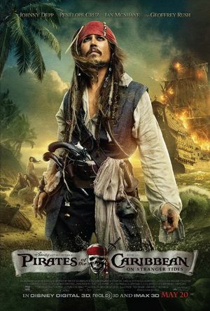 Theatrical Release Poster For Pirates Of The Caribbean On Stranger Tides